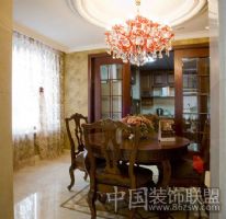 難以忘懷的高級(jí)住宅哈公館歐式餐廳裝修圖片