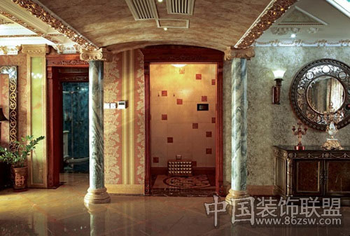 歐式過(guò)道裝修圖片