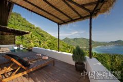 現(xiàn)代泰式風(fēng)格海灘別墅混搭陽(yáng)臺(tái)裝修圖片