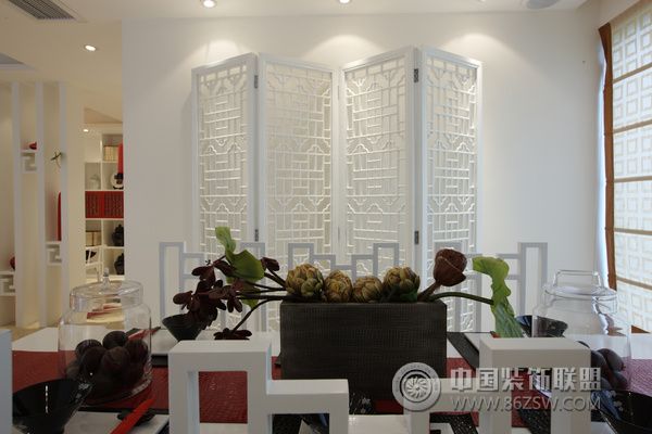 中式過(guò)道裝修圖片