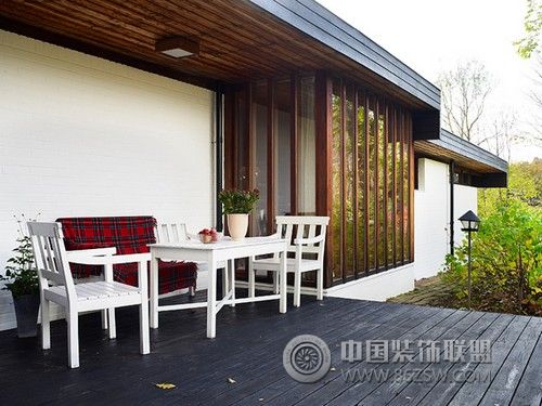 簡約陽臺(tái)裝修圖片