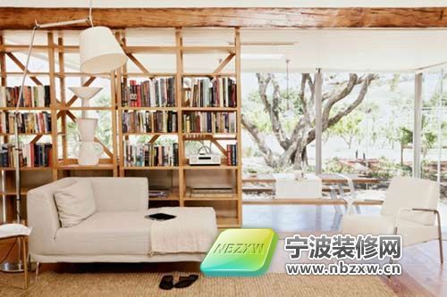 簡(jiǎn)約書房裝修圖片