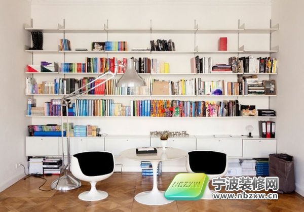 簡約書房裝修圖片