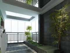 現(xiàn)代簡(jiǎn)約三房?jī)蓮d設(shè)計(jì)簡(jiǎn)約玄關(guān)裝修圖片