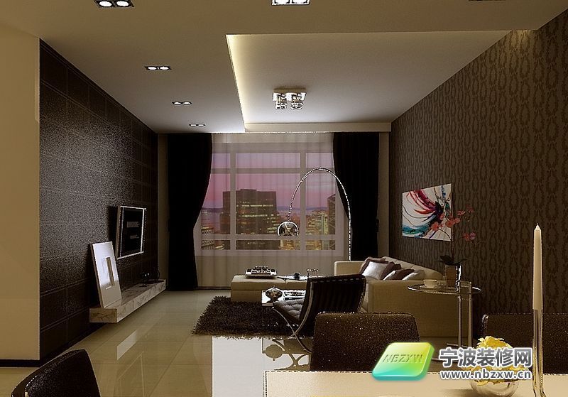 簡約客廳裝修圖片