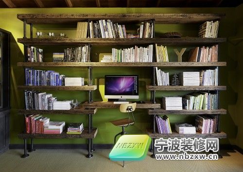 現(xiàn)代書房裝修圖片