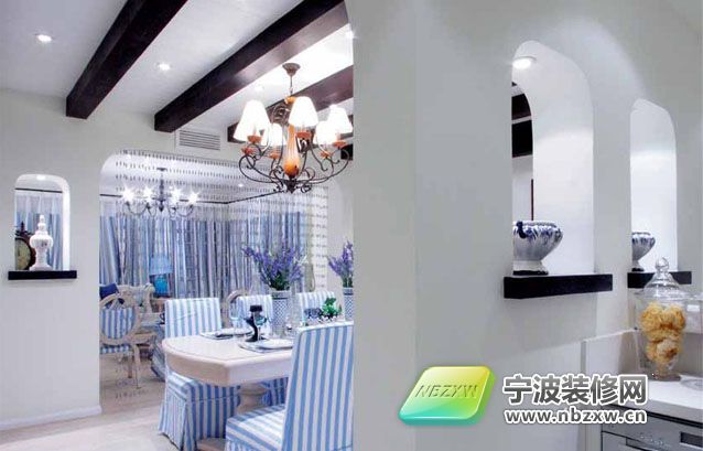 地中海餐廳裝修圖片