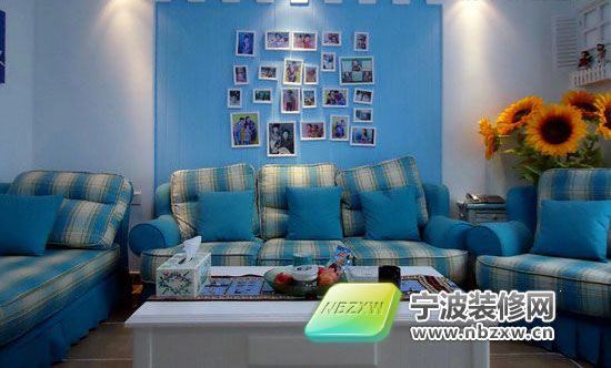 地中海客廳裝修圖片