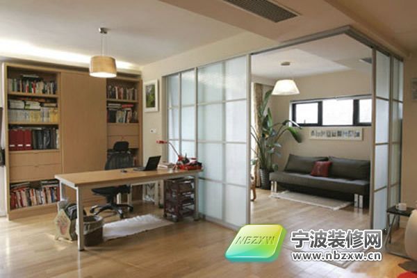 現(xiàn)代書房裝修圖片
