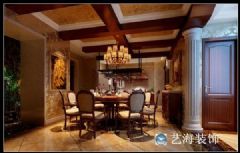 君悅國際2現(xiàn)代餐廳裝修圖片