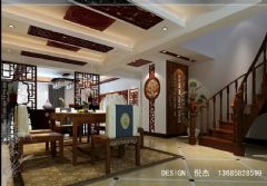 荷蘭別院中式餐廳裝修圖片