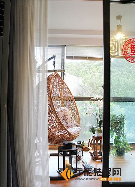 混搭陽(yáng)臺(tái)裝修圖片