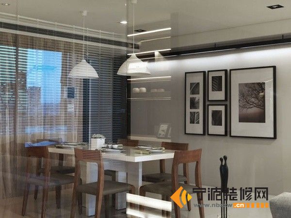 簡(jiǎn)約餐廳裝修圖片