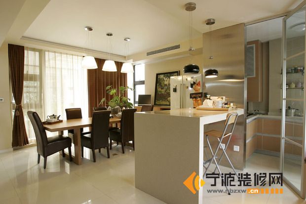 簡(jiǎn)約餐廳裝修圖片