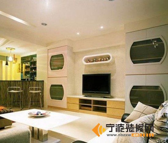 混搭客廳裝修圖片