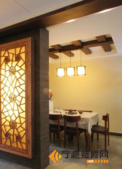 中式餐廳裝修圖片