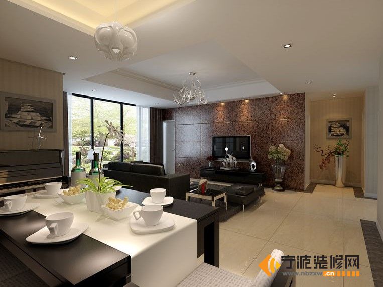 現(xiàn)代餐廳裝修圖片