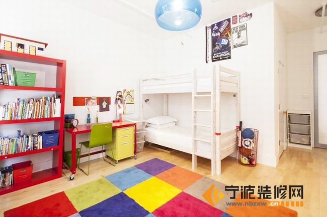 簡(jiǎn)約兒童房裝修圖片
