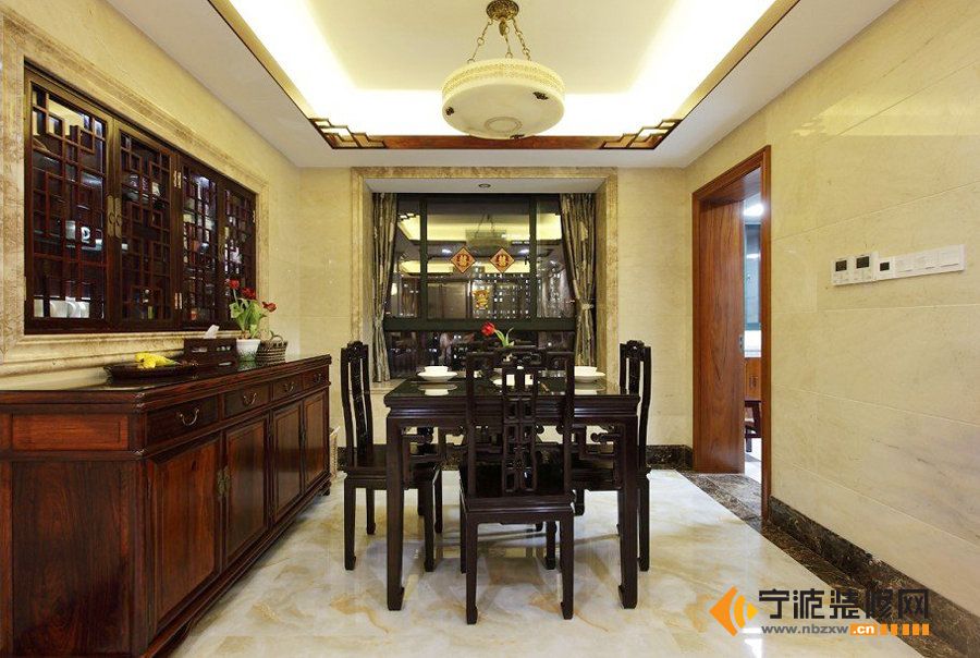 中式餐廳裝修圖片