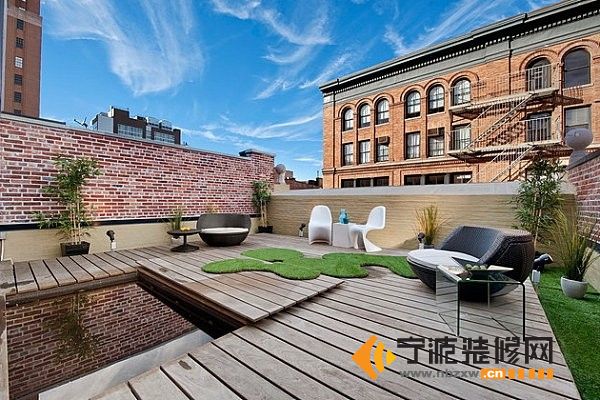 混搭陽(yáng)臺(tái)裝修圖片