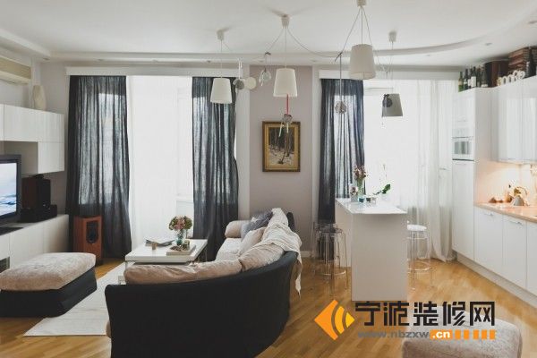 簡約客廳裝修圖片