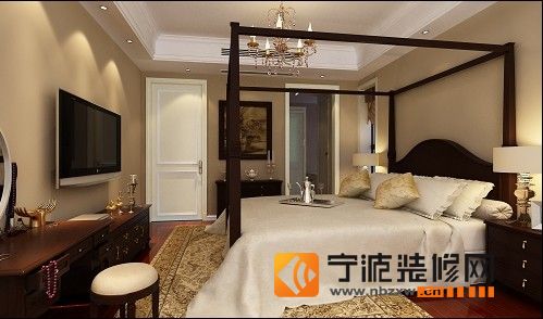 歐式臥室裝修圖片
