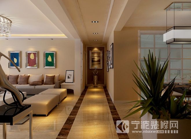 簡(jiǎn)約過(guò)道裝修圖片