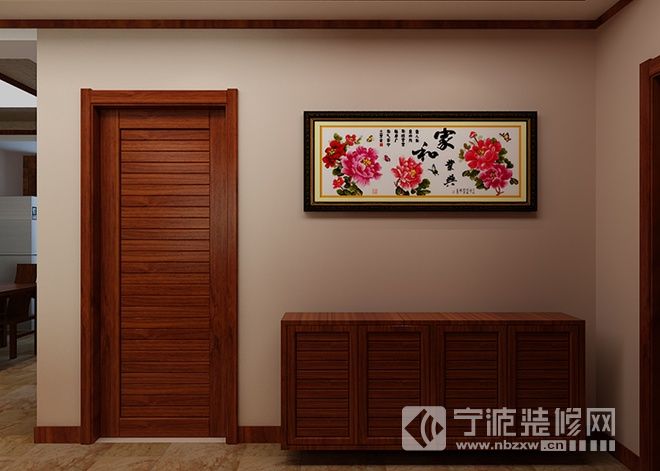中式過(guò)道裝修圖片