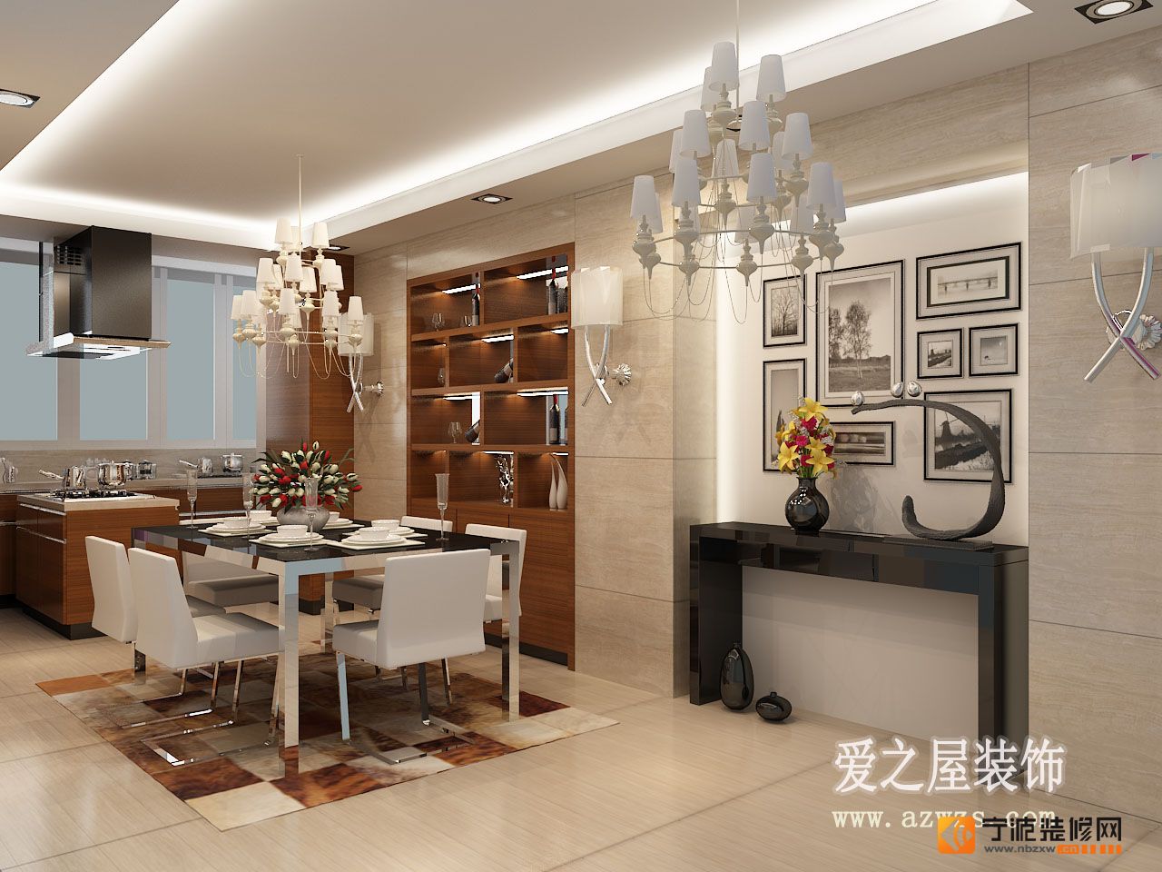 現(xiàn)代餐廳裝修圖片