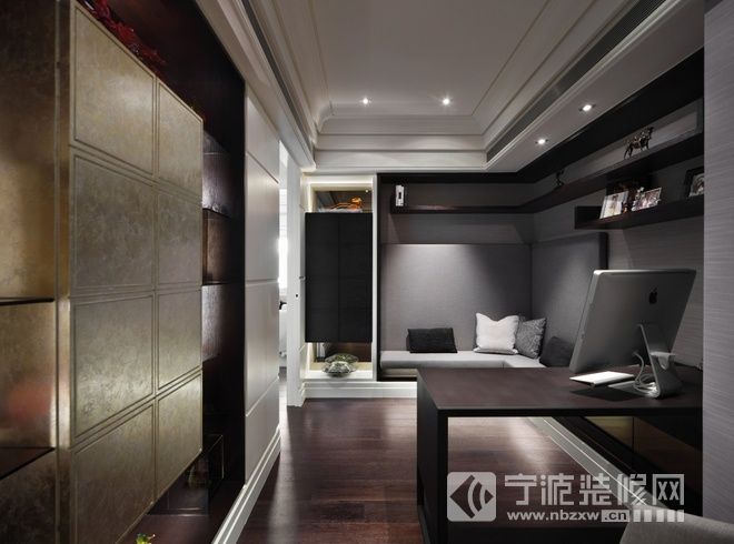 簡約書房裝修圖片