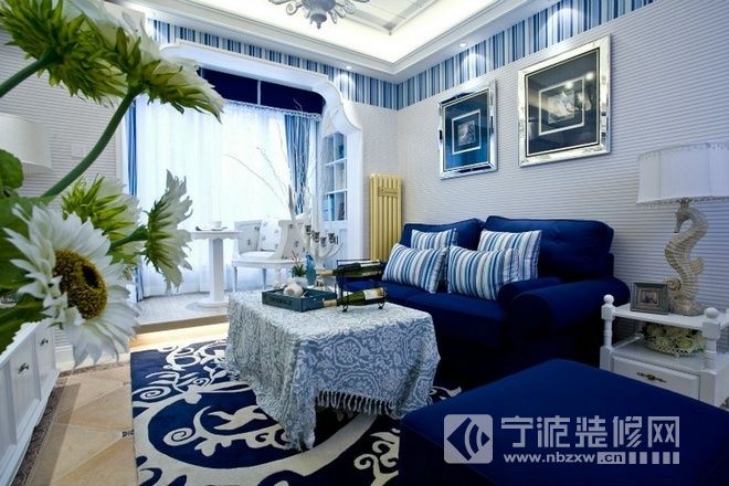 地中海客廳裝修圖片