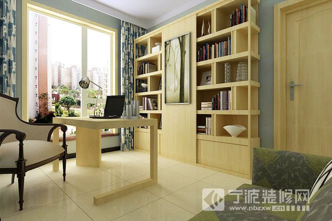 現(xiàn)代書房裝修圖片