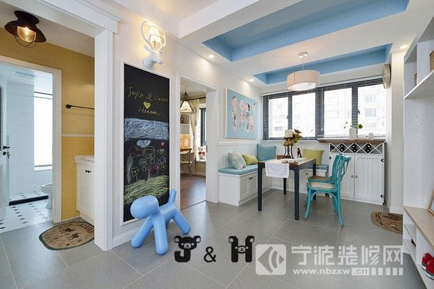 簡(jiǎn)約餐廳裝修圖片