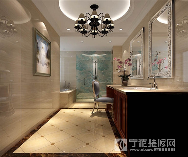 歐式書房裝修圖片