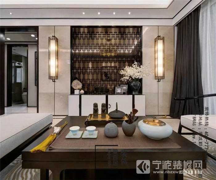 【梵品空間設計】儒雅端莊新中式