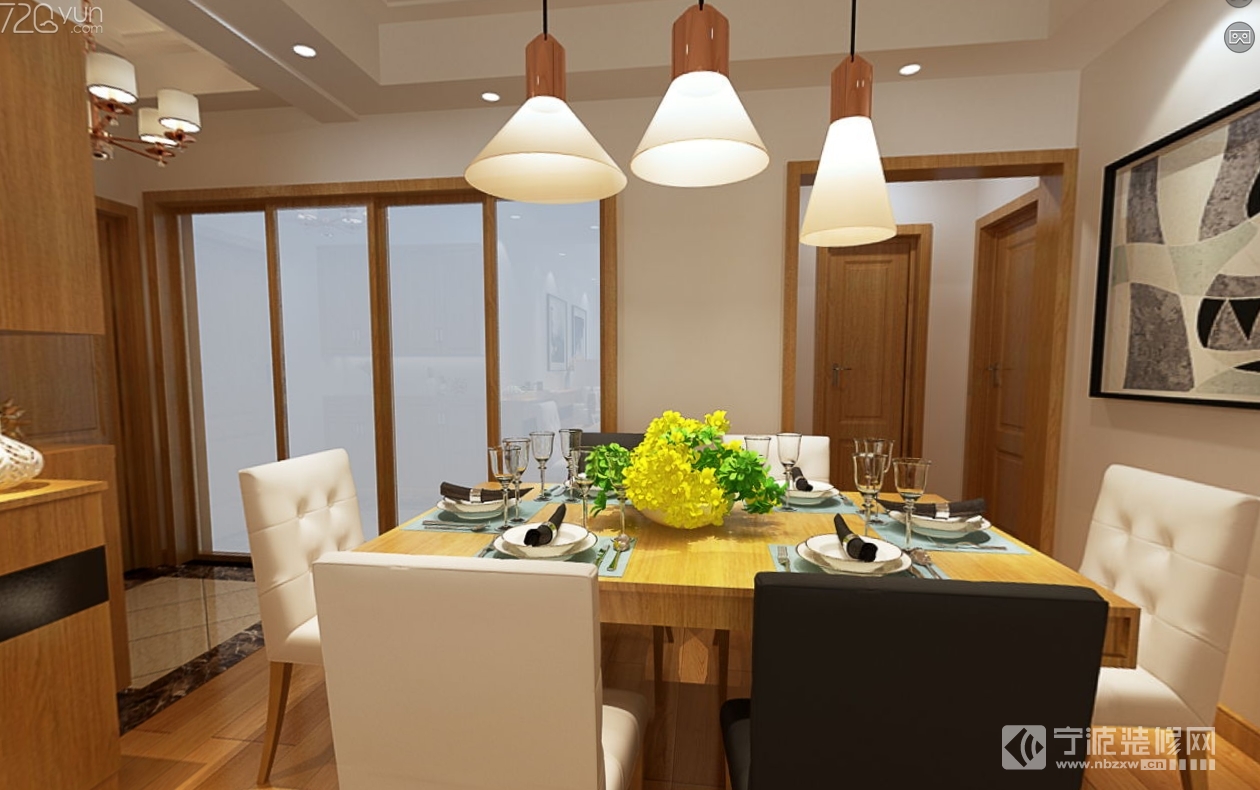 現(xiàn)代餐廳裝修圖片