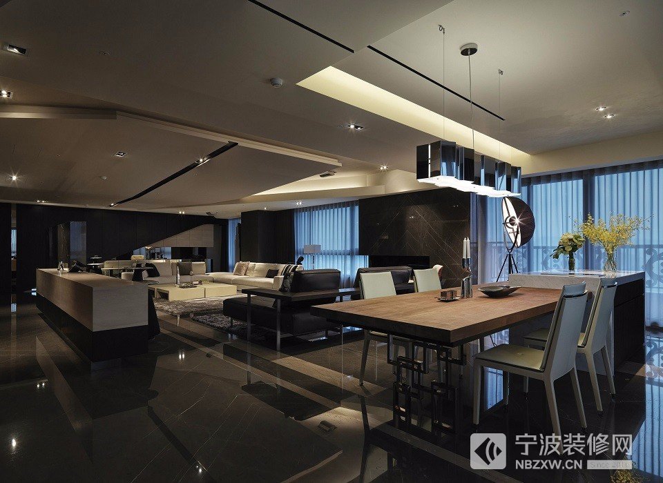 現(xiàn)代餐廳裝修圖片